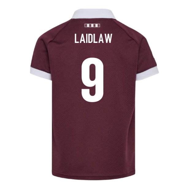2026-2027 Scotland Rugby Home Replica Shirt (Laidlaw 9)
