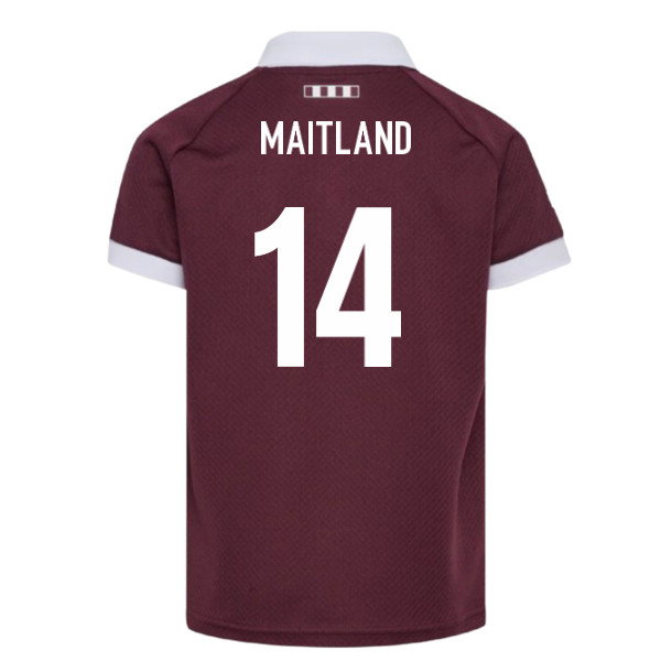 2026-2027 Scotland Rugby Home Replica Shirt (Maitland 14)