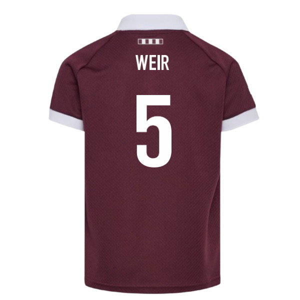 2026-2027 Scotland Rugby Home Replica Shirt (Weir 5)