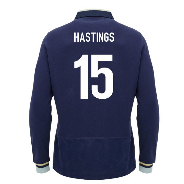2026-2027 Scotland Rugby LS Cotton Home Shirt (Hastings 15)