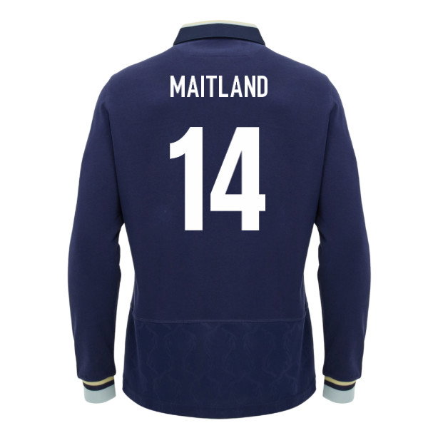 2026-2027 Scotland Rugby LS Cotton Home Shirt (Maitland 14)
