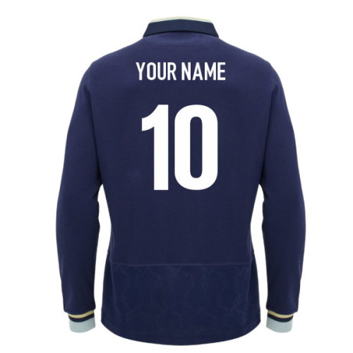 2026-2027 Scotland Rugby LS Cotton Home Shirt (Your Name)