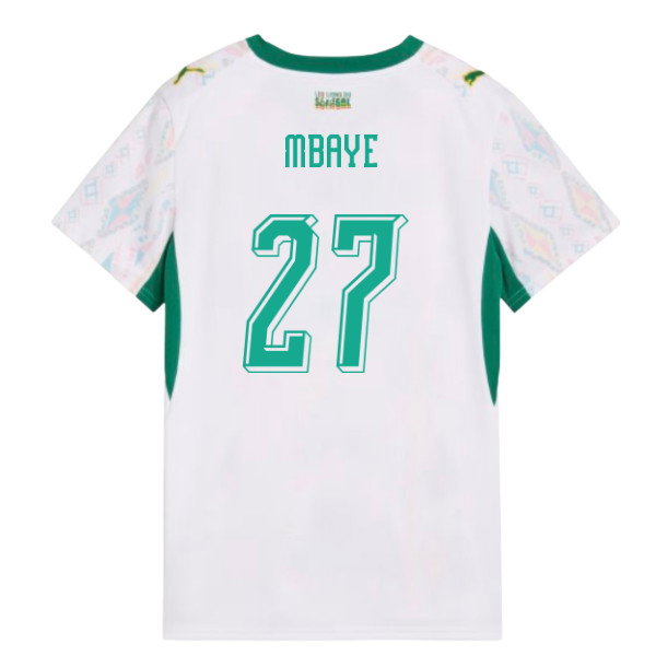 2026-2027 Senegal Home Shirt (Womens) (Mbaye 27)