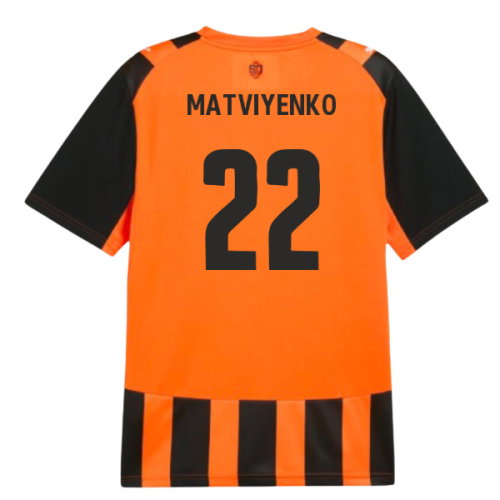 2026-2027 Shakhtar Donetsk Home Shirt (Matviyenko 22)