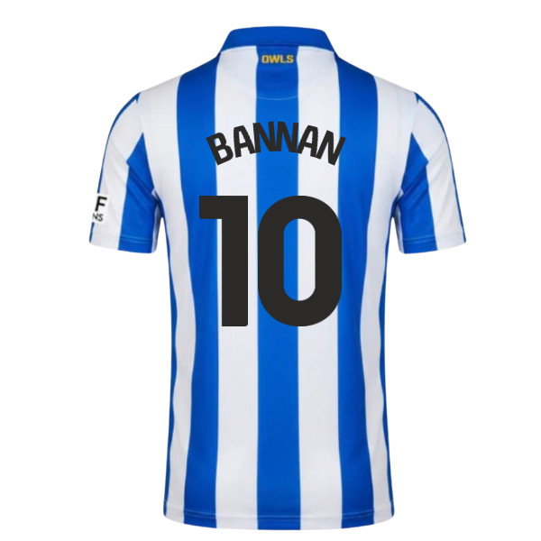 2026-2027 Sheffield Wednesday Home Shirt (Bannan 10)