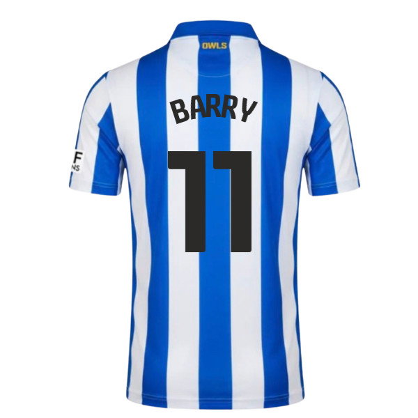 2026-2027 Sheffield Wednesday Home Shirt (Barry 11)