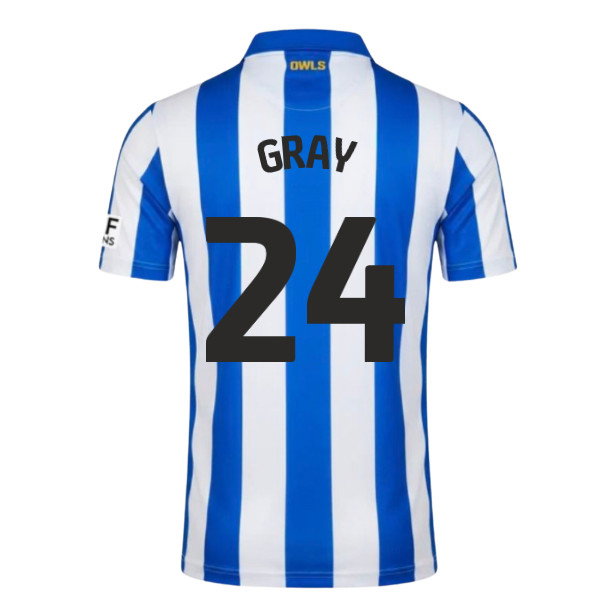 2026-2027 Sheffield Wednesday Home Shirt (Gray 24)