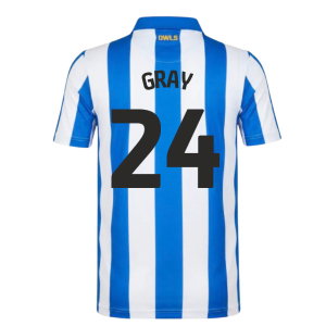 2026-2027 Sheffield Wednesday Home Shirt (Kids) (Gray 24)