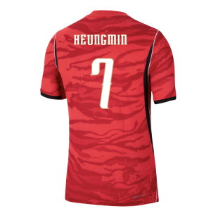 2026-2027 South Korea Aero-Fit Authentic Home Shirt (Heungmin 7)
