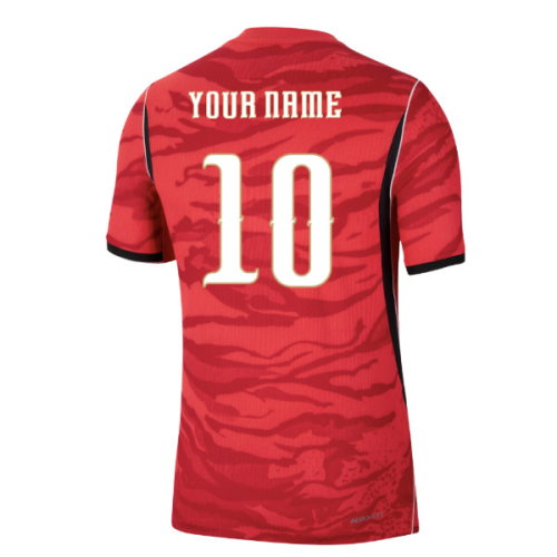 2026-2027 South Korea Aero-Fit Authentic Home Shirt (Your Name)