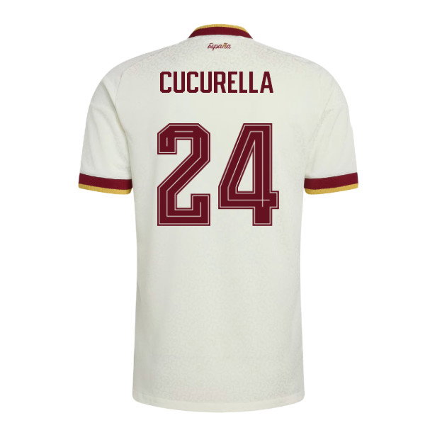 2026-2027 Spain Authentic Away Shirt (Cucurella 24)