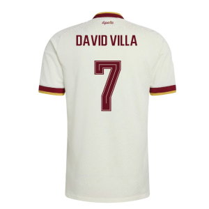 2026-2027 Spain Authentic Away Shirt (David Villa 7)