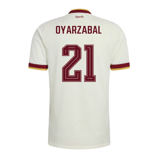 2026-2027 Spain Authentic Away Shirt (Oyarzabal 21)