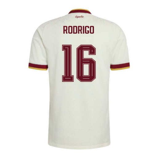 2026-2027 Spain Authentic Away Shirt (Rodrigo 16)