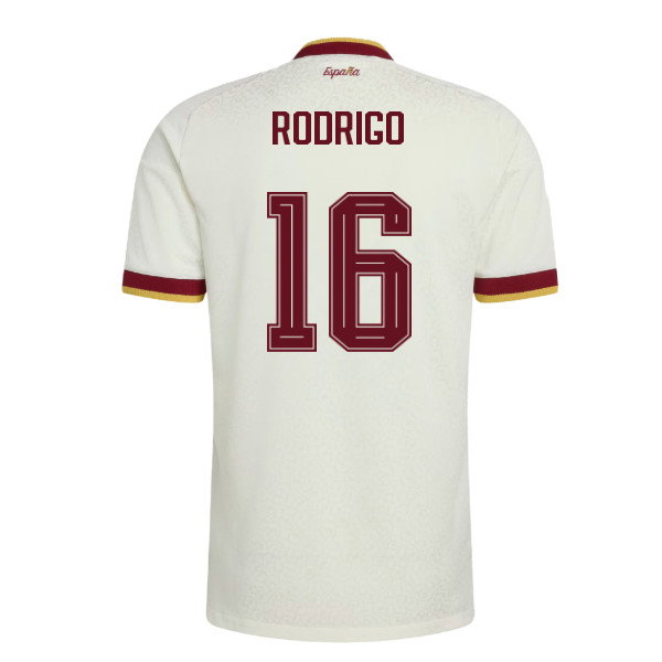 2026-2027 Spain Authentic Away Shirt (Rodrigo 16)
