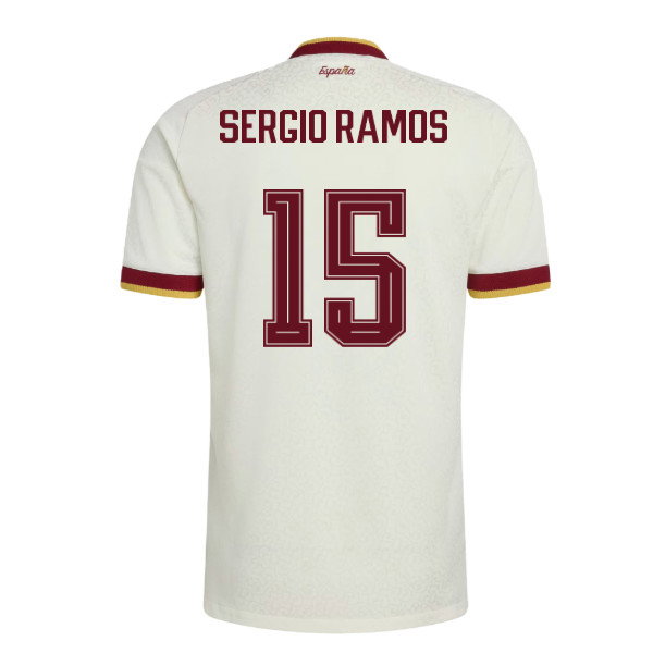 2026-2027 Spain Authentic Away Shirt (Sergio Ramos 15)