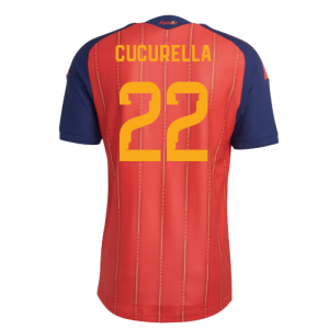 2026-2027 Spain Authentic Home Shirt (Cucurella 22)