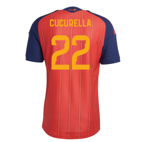 2026-2027 Spain Authentic Home Shirt (Cucurella 22)