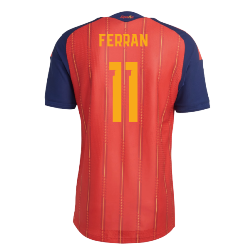 2026-2027 Spain Authentic Home Shirt (Ferran 11)