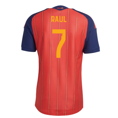 2026-2027 Spain Authentic Home Shirt (Raul 7)