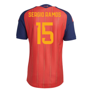 2026-2027 Spain Authentic Home Shirt (Sergio Ramos 15)