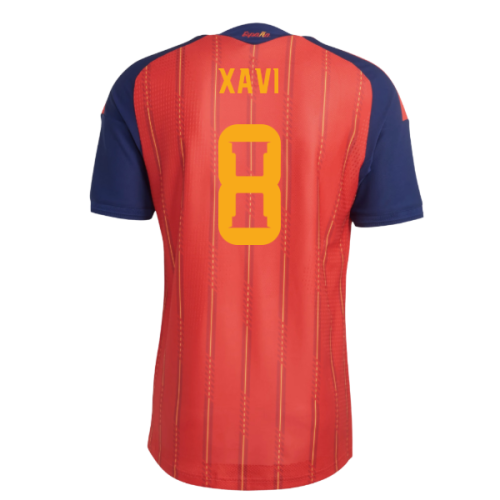 2026-2027 Spain Authentic Home Shirt (Xavi 8)