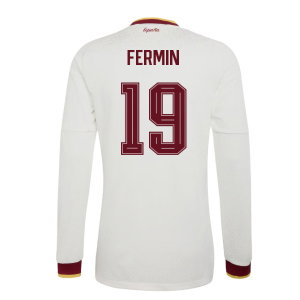 2026-2027 Spain Authentic Long Sleeves Away Shirt (Fermin 19)