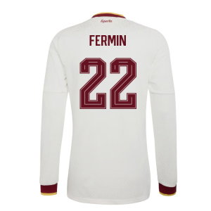2026-2027 Spain Authentic Long Sleeves Away Shirt (Fermin 22)