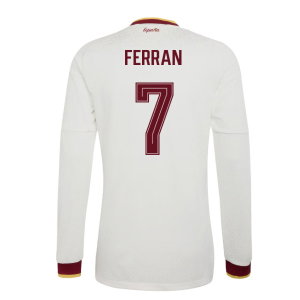 2026-2027 Spain Authentic Long Sleeves Away Shirt (Ferran 7)