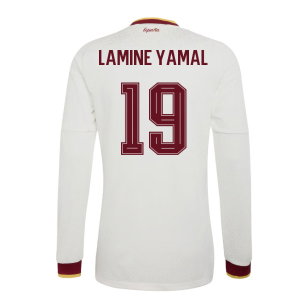 2026-2027 Spain Authentic Long Sleeves Away Shirt (Lamine Yamal 19)