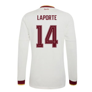 2026-2027 Spain Authentic Long Sleeves Away Shirt (Laporte 14)