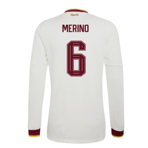 2026-2027 Spain Authentic Long Sleeves Away Shirt (Merino 6)