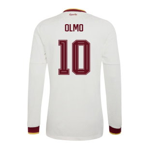 2026-2027 Spain Authentic Long Sleeves Away Shirt (Olmo 10)