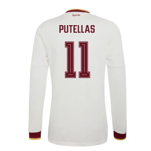 2026-2027 Spain Authentic Long Sleeves Away Shirt (Putellas 11)
