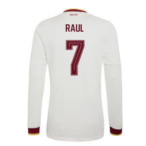 2026-2027 Spain Authentic Long Sleeves Away Shirt (Raul 7)