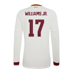 2026-2027 Spain Authentic Long Sleeves Away Shirt (Williams Jr. 17)