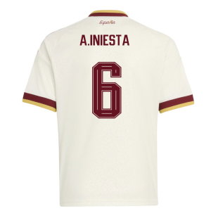 2026-2027 Spain Away Shirt (Kids) (A.Iniesta 6)