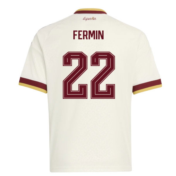 2026-2027 Spain Away Shirt (Kids) (Fermin 22)