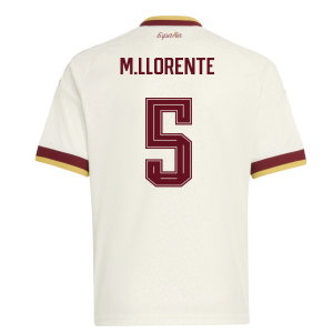 2026-2027 Spain Away Shirt (Kids) (M.Llorente 5)