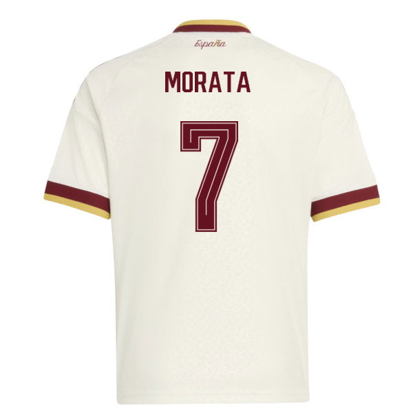 2026-2027 Spain Away Shirt (Kids) (Morata 7)