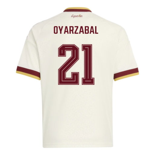 2026-2027 Spain Away Shirt (Kids) (Oyarzabal 21)