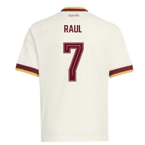2026-2027 Spain Away Shirt (Kids) (Raul 7)