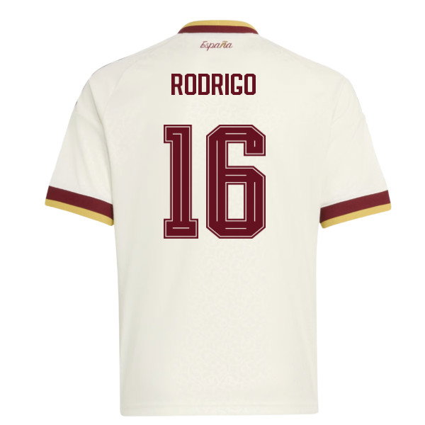2026-2027 Spain Away Shirt (Kids) (Rodrigo 16)