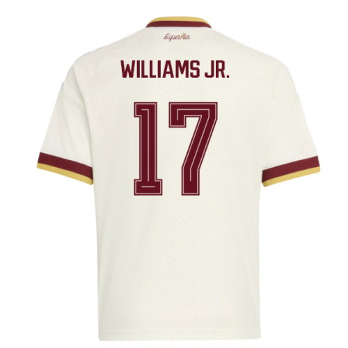 2026-2027 Spain Away Shirt (Kids) (Williams Jr. 17)