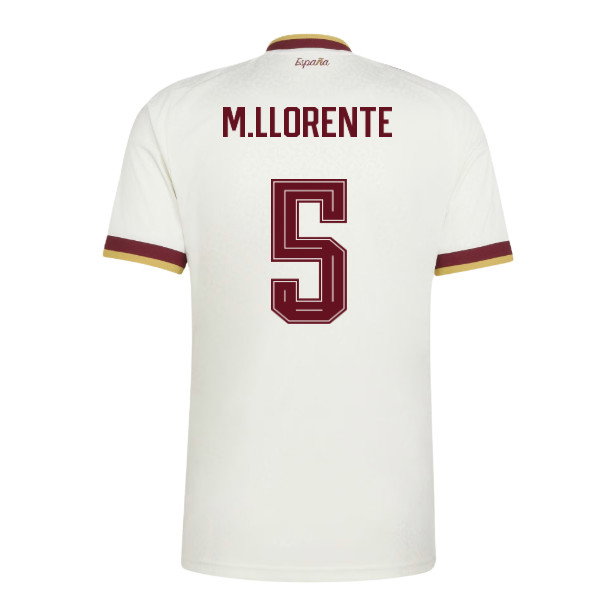 2026-2027 Spain Away Shirt (M.Llorente 5)