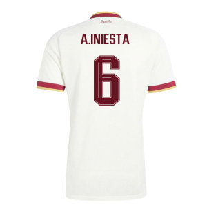 2026-2027 Spain Away WC WINNERS Shirt (A.Iniesta 6)