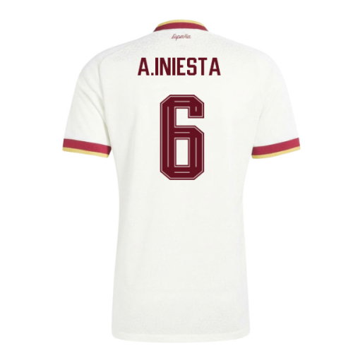 2026-2027 Spain Away WC WINNERS Shirt (A.Iniesta 6)