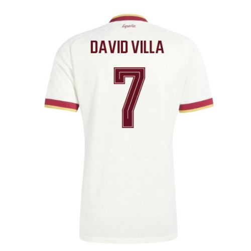 2026-2027 Spain Away WC WINNERS Shirt (David Villa 7)