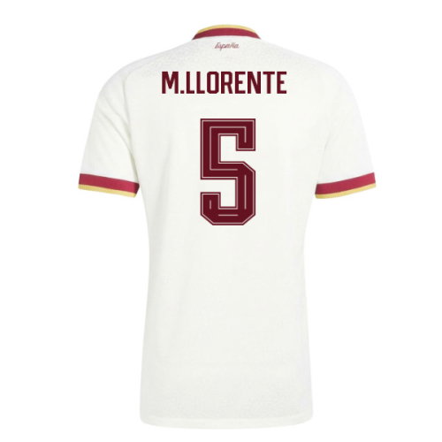 2026-2027 Spain Away WC WINNERS Shirt (M.Llorente 5)