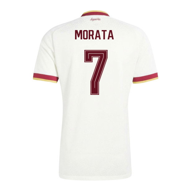 2026-2027 Spain Away WC WINNERS Shirt (Morata 7)
